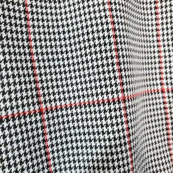 Vintage Just Ducky Houndstooth Blazer Double Ring Belt Size Size 13-14 - Picture 2 of 8